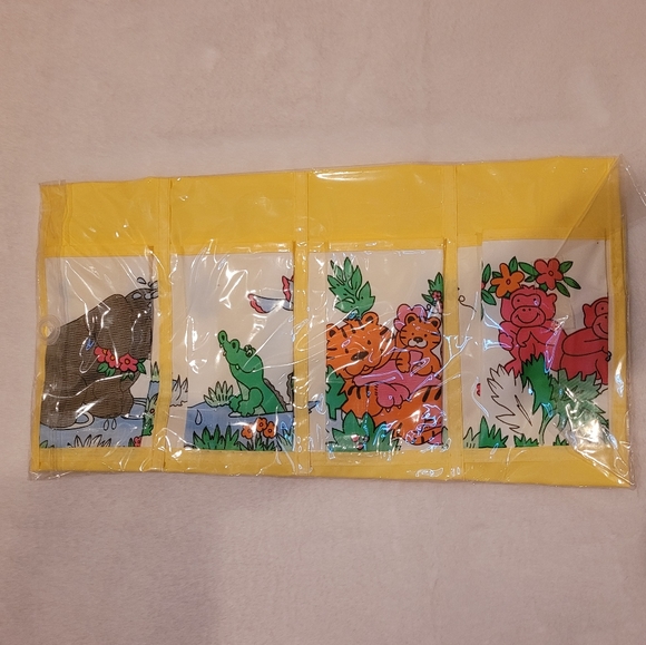 Better Home 8 Pocket Kiddy Shoe Caddy Animal Designs New - Picture 3 of 9